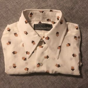 Vintage 70s Perma-prest Sears Dress Shirt